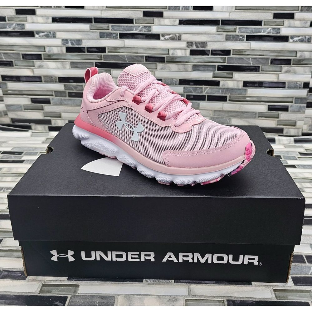 Under Armour Charged Assert 9 Marble Women's Shoes Size 8